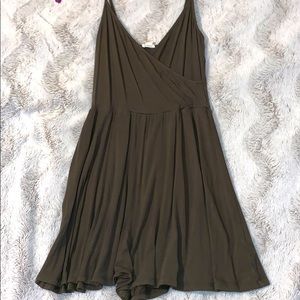 Dark green romper
